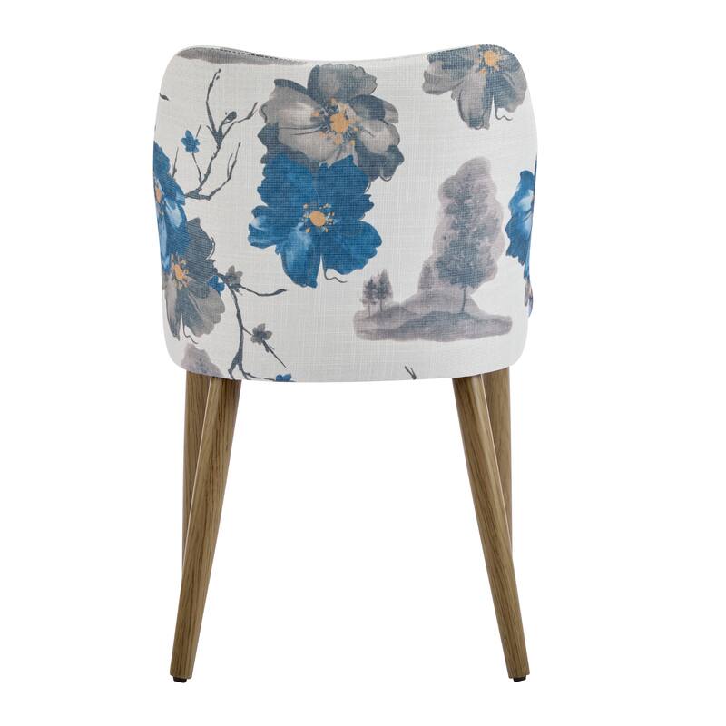 Christopher Knight Home - Odessa Solid Wood Upholstered Mid-Century Dining Chair