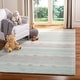 preview thumbnail 4 of 44, SAFAVIEH Handmade Kids Sandugash Wool Rug 3' x 5' - Aqua/Ivory - Rectangle
