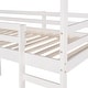 preview thumbnail 13 of 40, Kid-Friendly Design Twin Size Loft Bed with Ladder Kids Bed