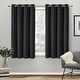 preview thumbnail 33 of 68, ATI Home Academy Total Blackout Grommet Top Curtain Panel Pair