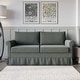 preview thumbnail 1 of 12, Devon Rolled Arm 3-Seater Sofa Grey