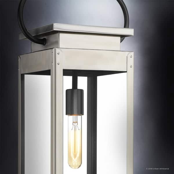 Shop Luxury Modern Farmhouse Outdoor Pendant Light 27 375 H X 7 W