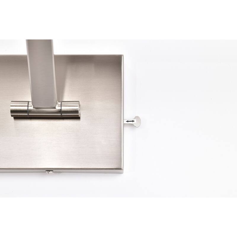Hazel 1 Foot LED Picture Light 3 CCT Selectable Brushed Nickel Finish Acrylic Lens - Brushed Nickel