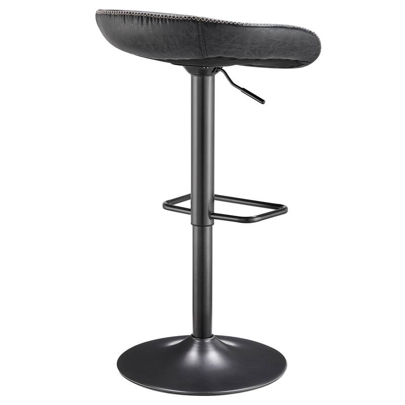 NPD Furniture Rogue Faux Leather Gaslift Bar Stool