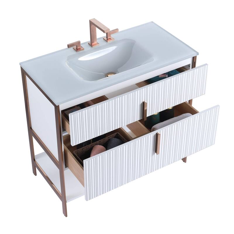 Fine Fixtures Serenity Modern bathroom vanity