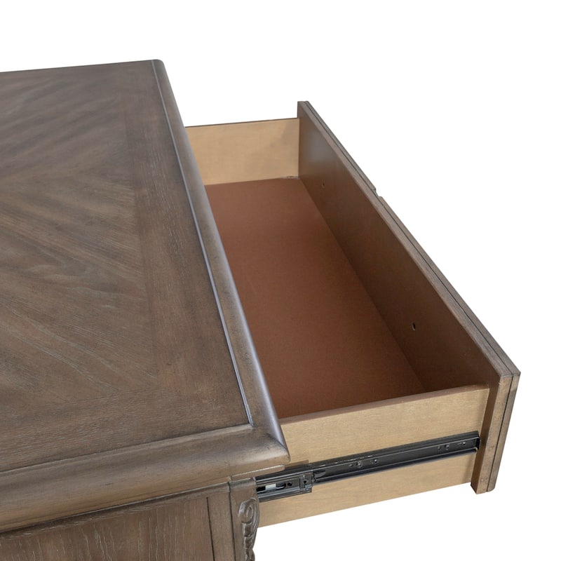 Liberty Furniture Carlisle Court Poster Bed, Dresser & Mirror, Chest, Night Stand - King, Queen