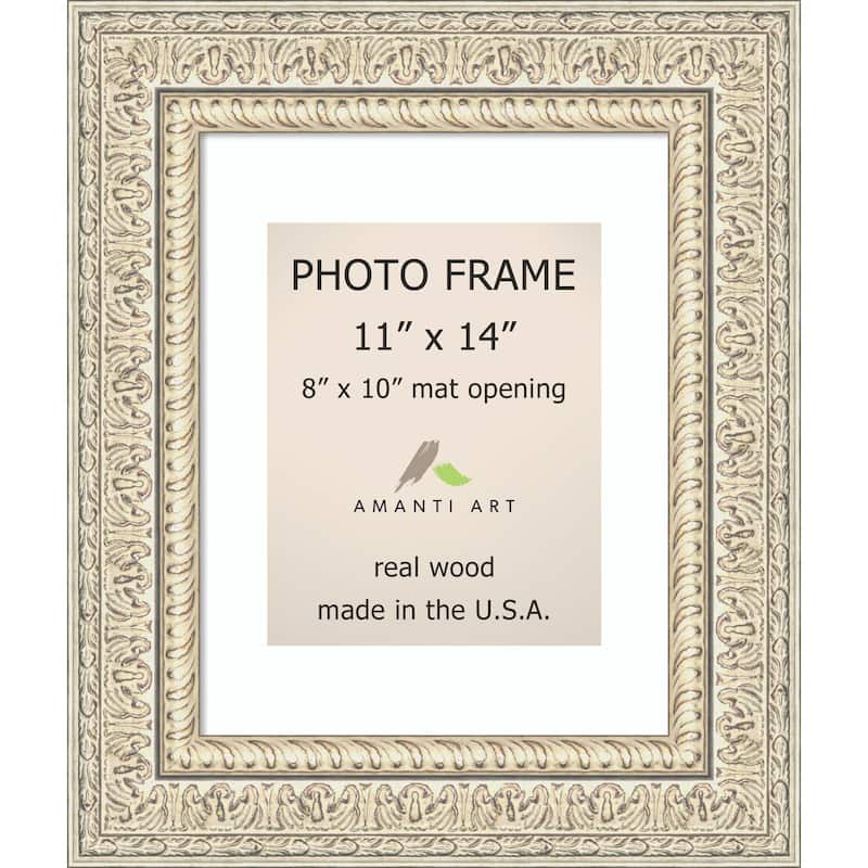 Fair Baroque Cream Ornate Raised Pattern Picture Frame