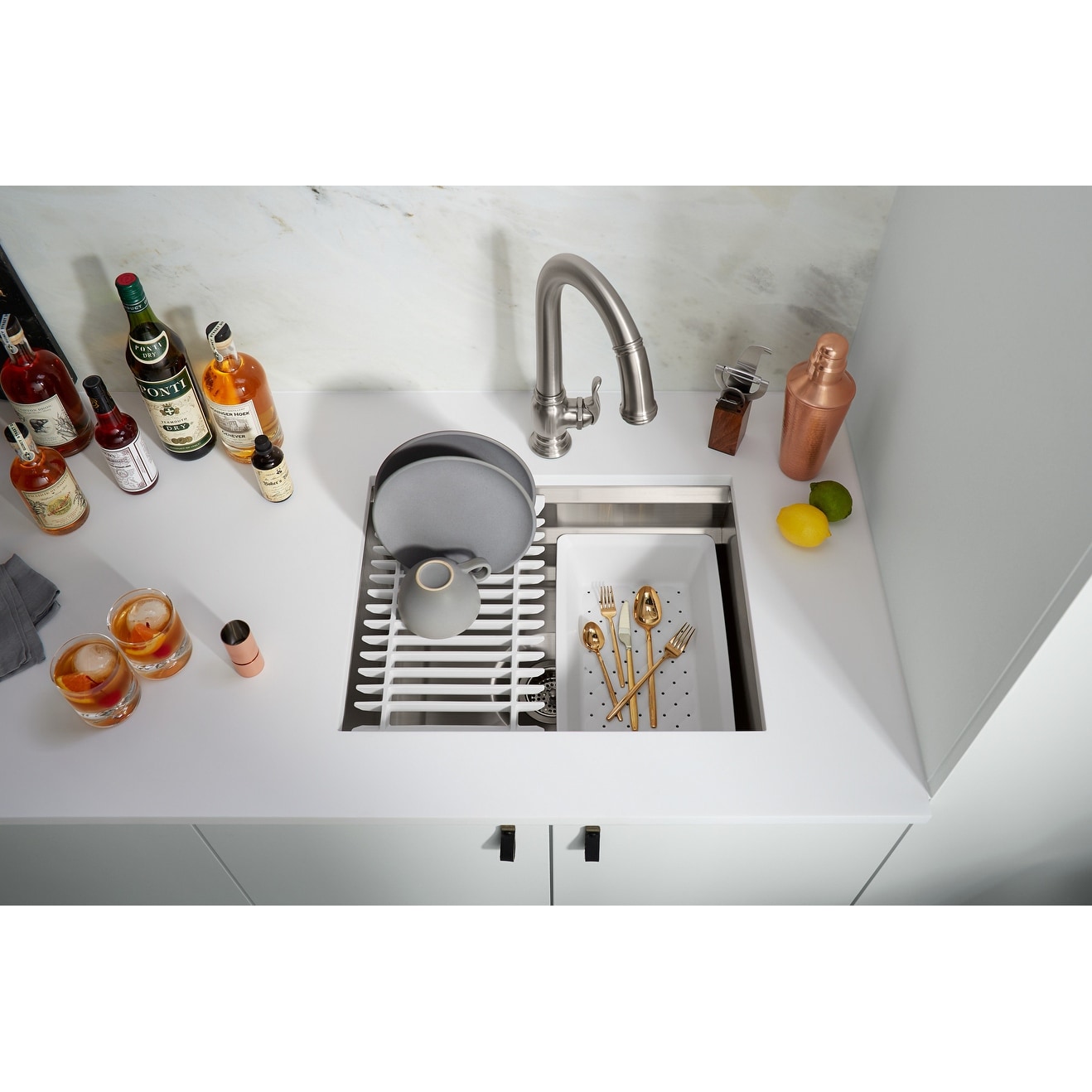 Shop Kohler K 23650 Prolific 23 Undermount Single Bowl Stainless