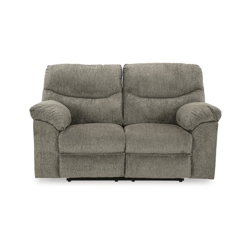Signature Design by Ashley Alphons Reclining Loveseat - 70"W x 41"D x 41"H