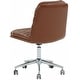 preview thumbnail 12 of 22, SAFAVIEH Couture Decolin Swivel Desk Chair - 21 IN W x 26 IN D x 34 IN H