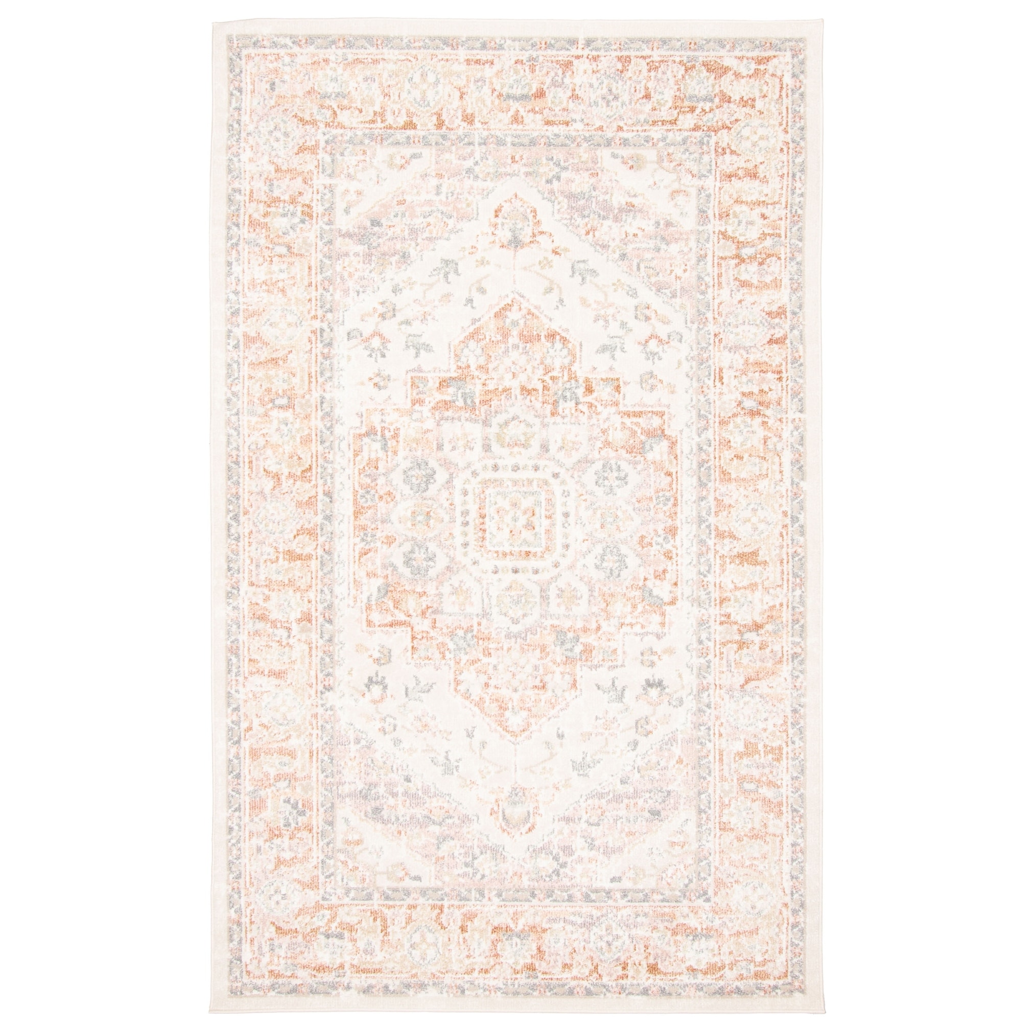 ECARPETGALLERY Machine Woven Bijara Traditional Area Rug