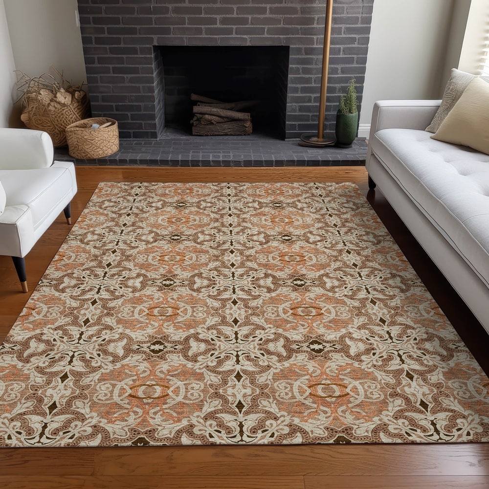 Premium Washable Super Soft Traditional Gladiator Mayfield Rug