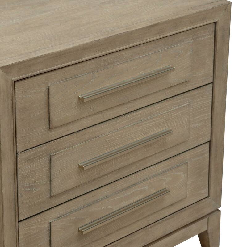 Liberty Furniture Brentwood 3 Drawer Nightstand with Charging Station