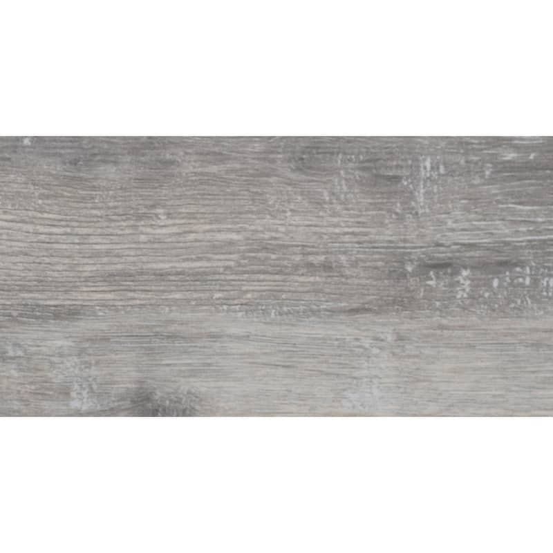 Pike 6x48 Hickory Grey SPC Matte Wood Look Plank Vinyl Tile - Floor & Wall - Large Format