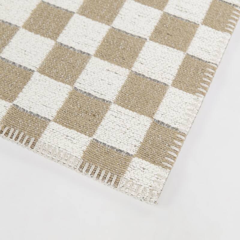 Bernard Classic Checkered Area Rug