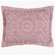 preview thumbnail 6 of 78, Better Trends Rio Collection in Floral Design 100% Cotton Tufted Unique Luxurious Machine Washable Tumble Dry Pink - Standard Sham