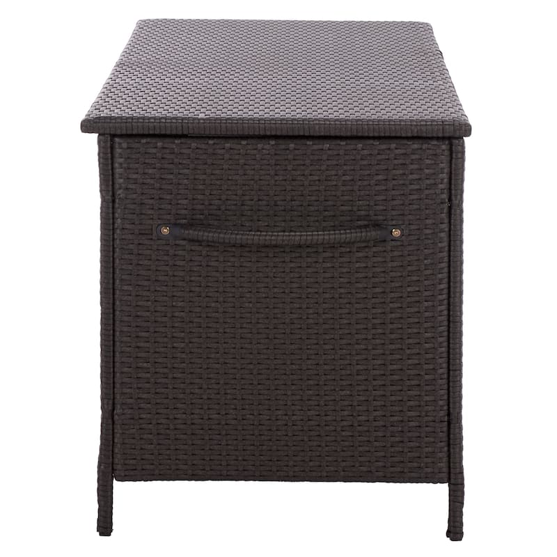 SAFAVIEH Outdoor Living Kent Cushion Box - 49"W x 23"D x 26"H