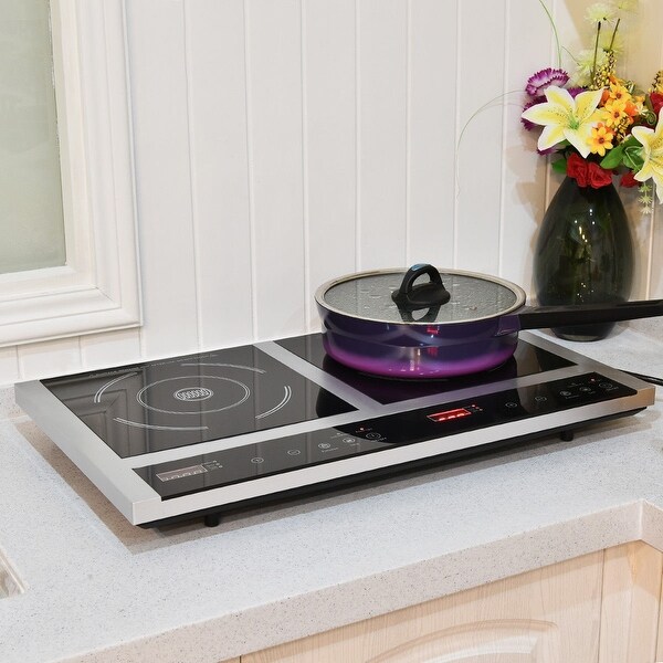 portable 2 burner electric stove