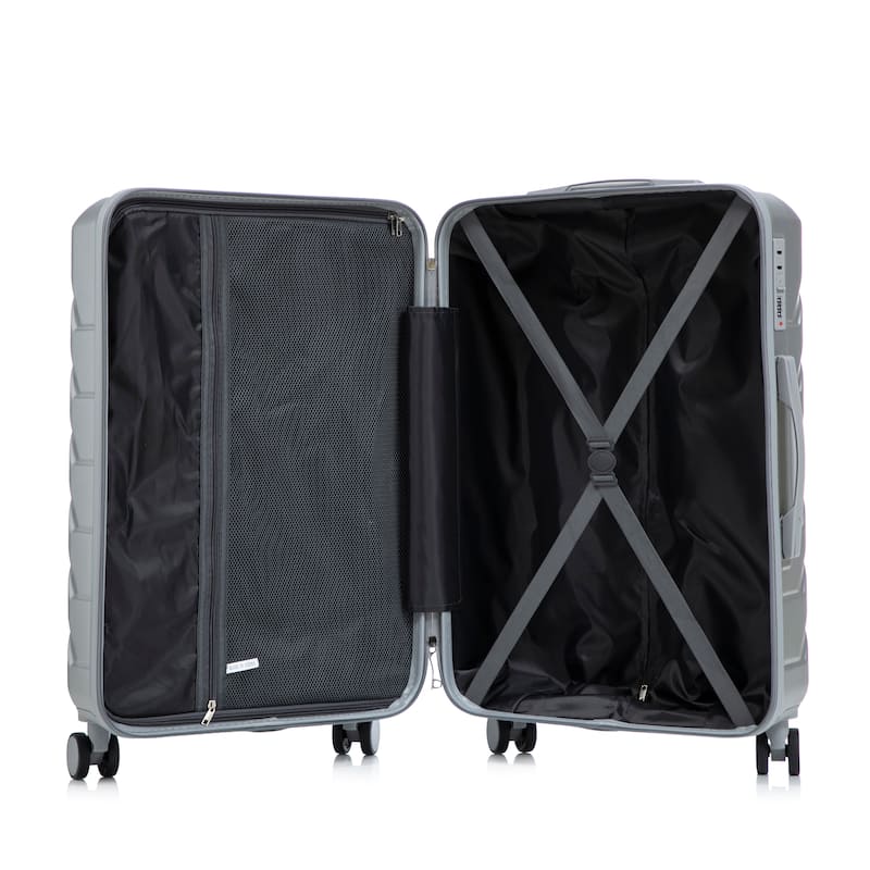 Three pcs/set in ABS Spinner Wheel Luggage
