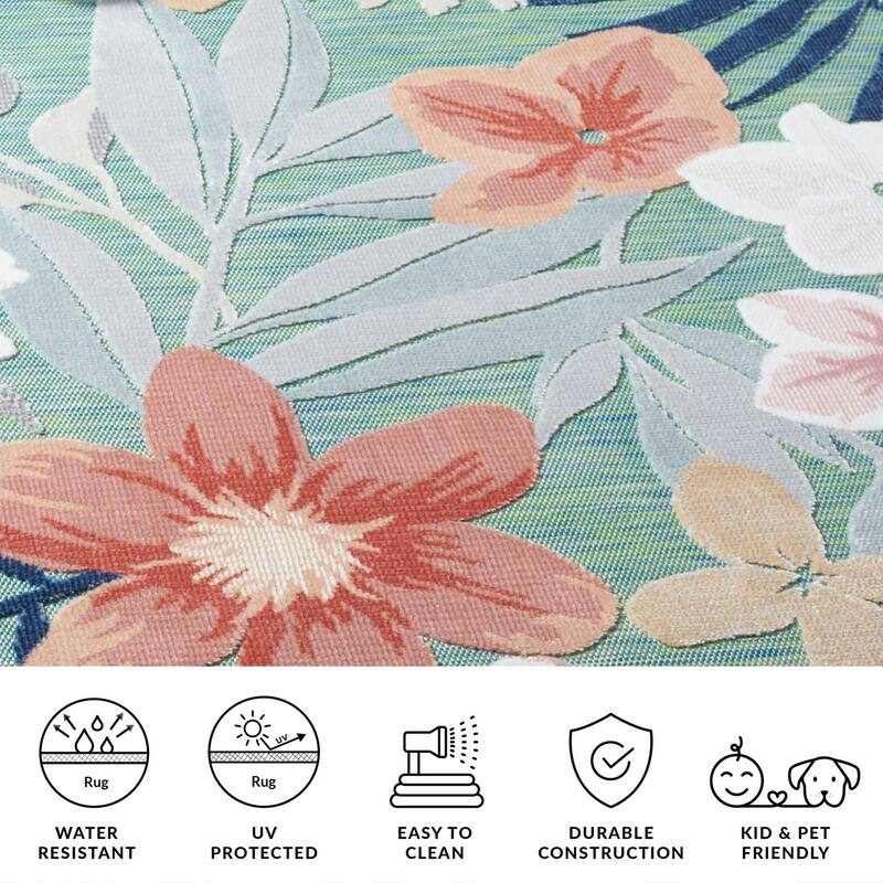 SAFAVIEH Cabana Indoor/ Outdoor Waterproof Transitional Rug