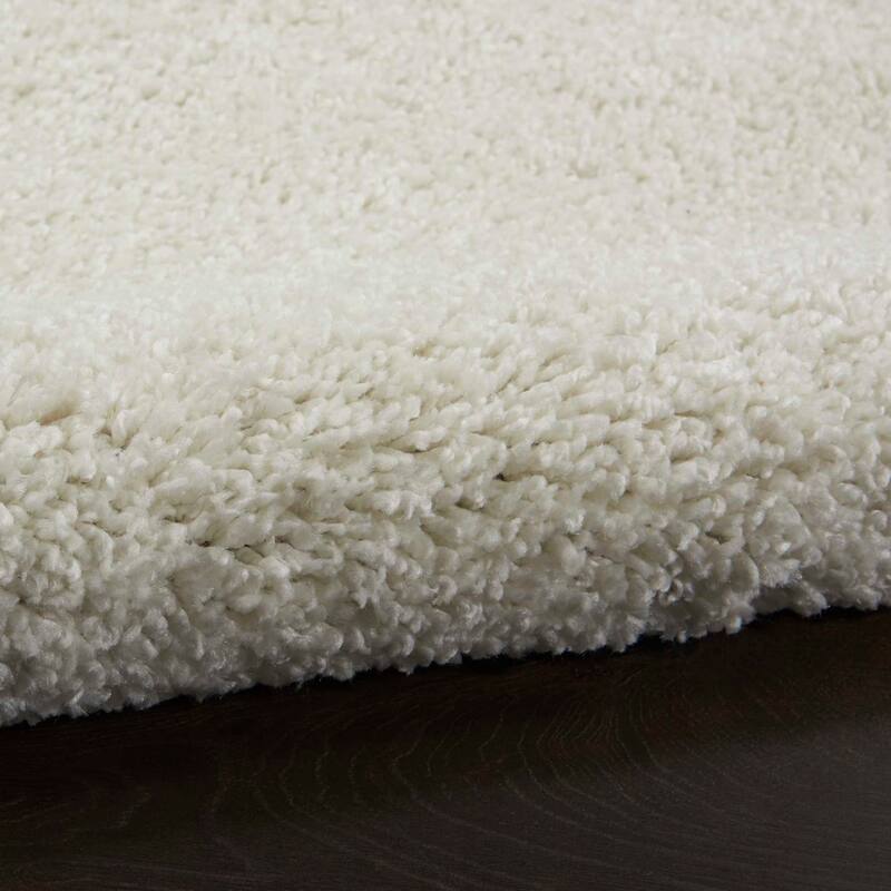 Nourison Shangri-La Solid Modern Plush Shag Area Rug
