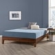 preview thumbnail 22 of 55, Grand Solid Wood 12-inch Platform Bed Frame by Crown Comfort Espresso - Full