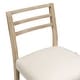 preview thumbnail 21 of 22, Christopher Knight Home - Adaline Modern Upholstered Counter Stool Set of 2 with Ladder Back