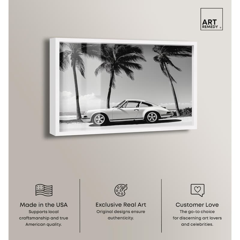 Analog Vintage Car Shadowbox by Art Remedy