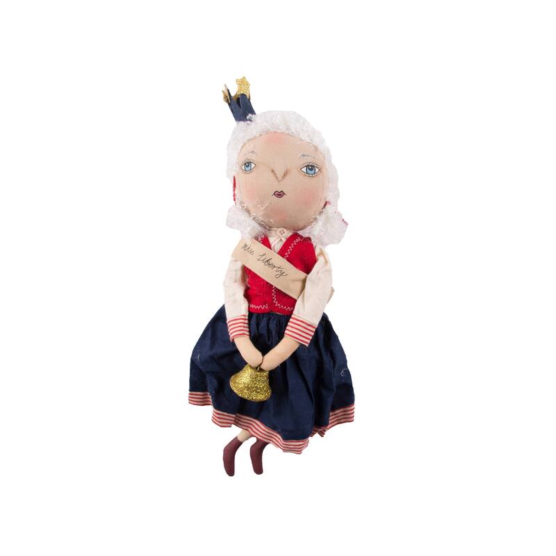 Little Miss Liberty Joe Spencer Gathered Traditions Art Doll Figure