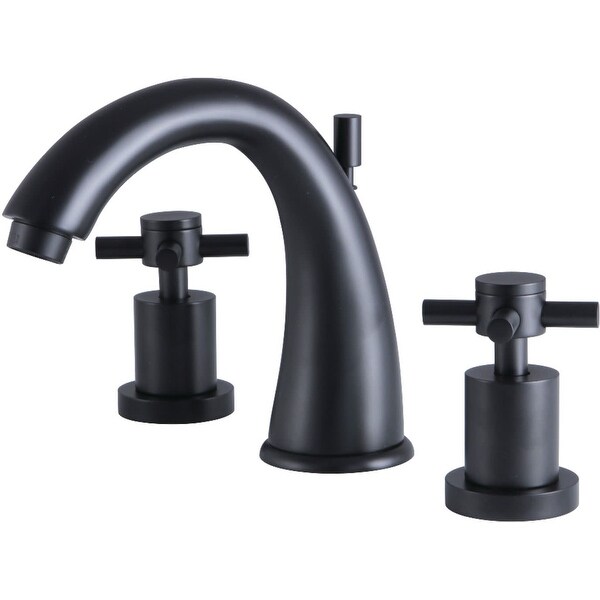 Kingston Brass KS296.DX Concord 1.2 GPM Widespread Bathroom Faucet with Pop-Up Drain Assembly