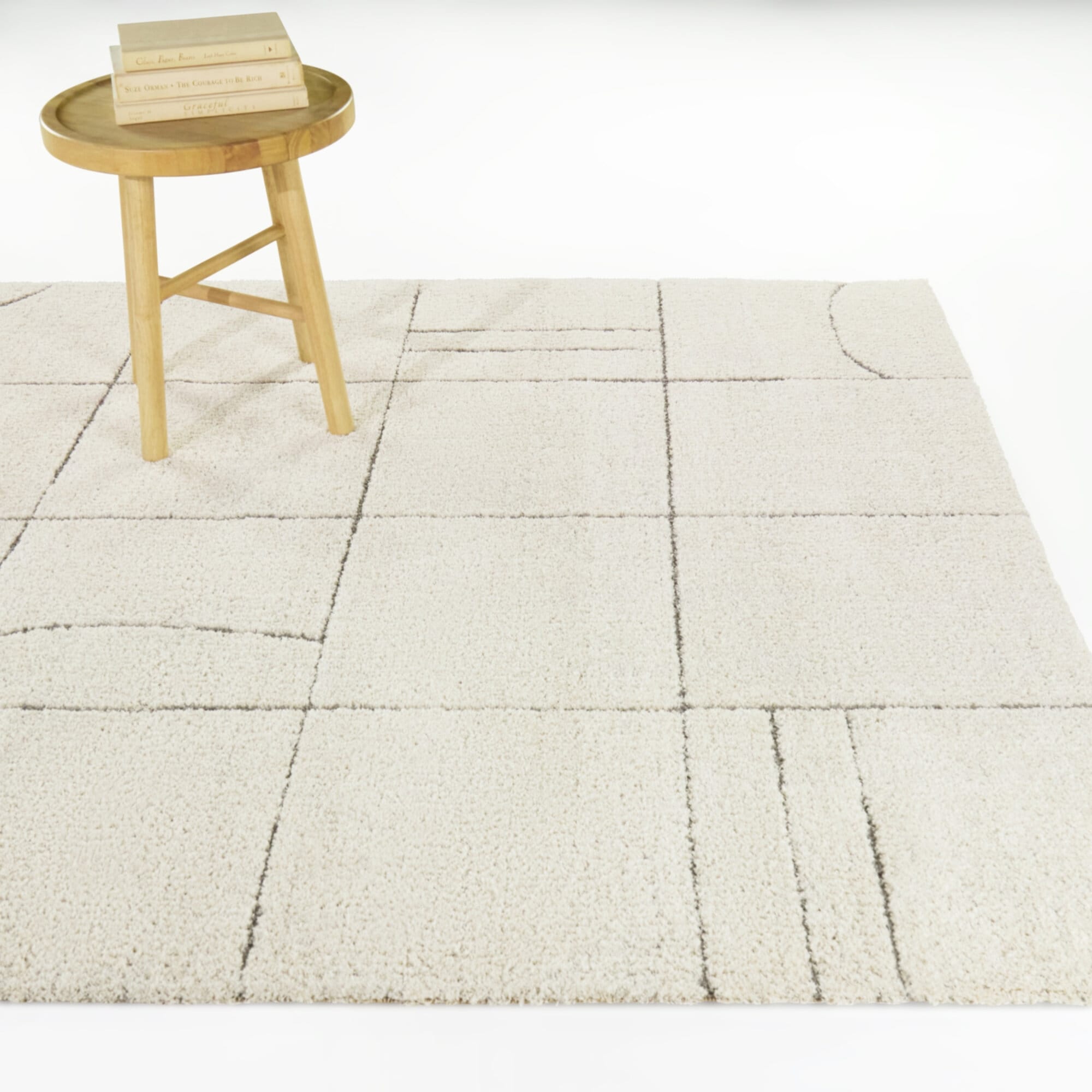 Chapelain Organic Modern Geo Area Rug