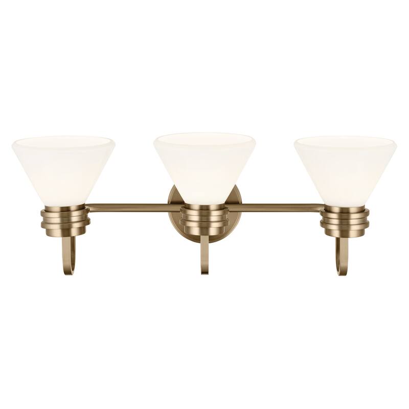 Kichler Lighting Farum 26 in. 3-Light Champagne Bronze Vanity Light