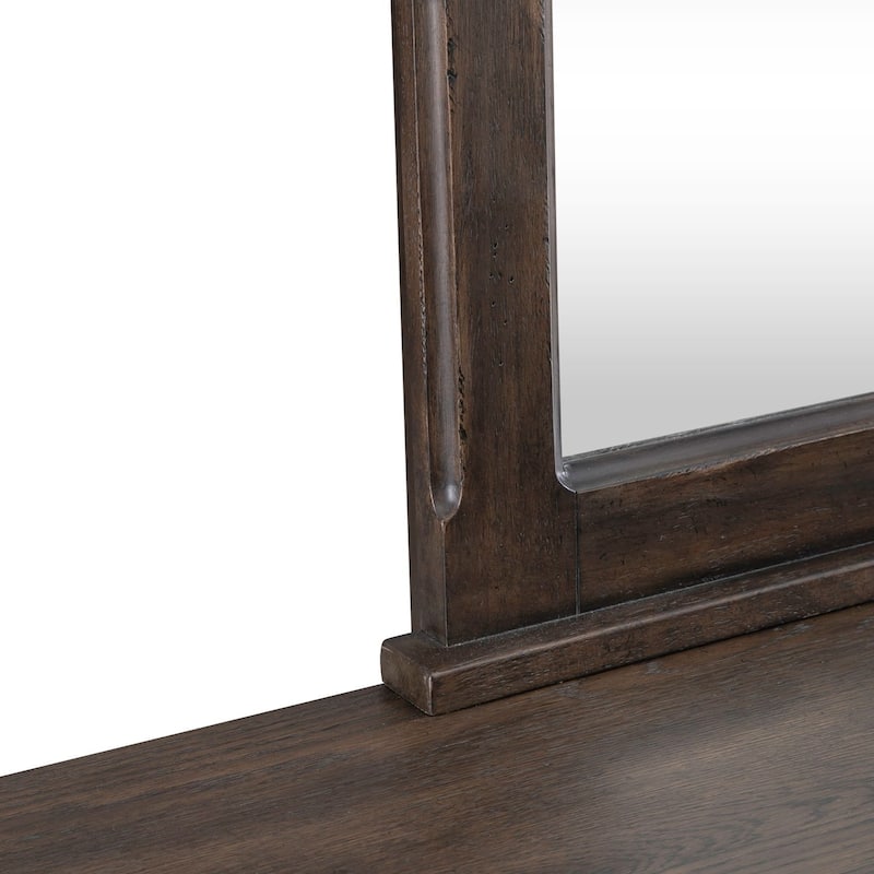 Liberty Furniture Paradise Valley California King Upholstered Bed, Dresser & Mirror, Chest, Night Stand