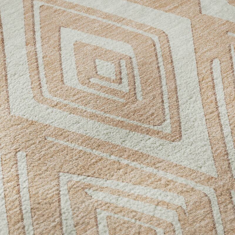 Premium Washable Super Soft Diamond Cascade Mayfield Rug