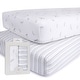 preview thumbnail 32 of 47, Ely's & Co. Baby Fitted Crib Sheet Set - 2 Pack - 28" x 52" Blue Dragonfly & Stripe