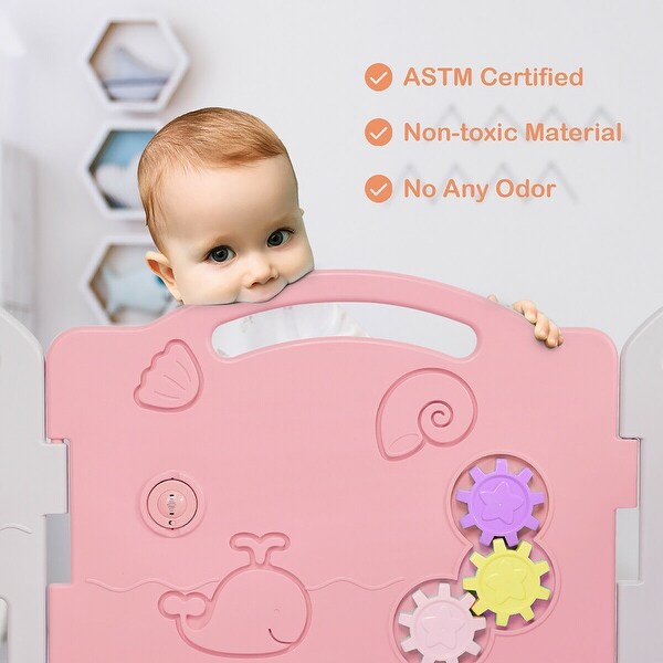 non toxic baby activity center