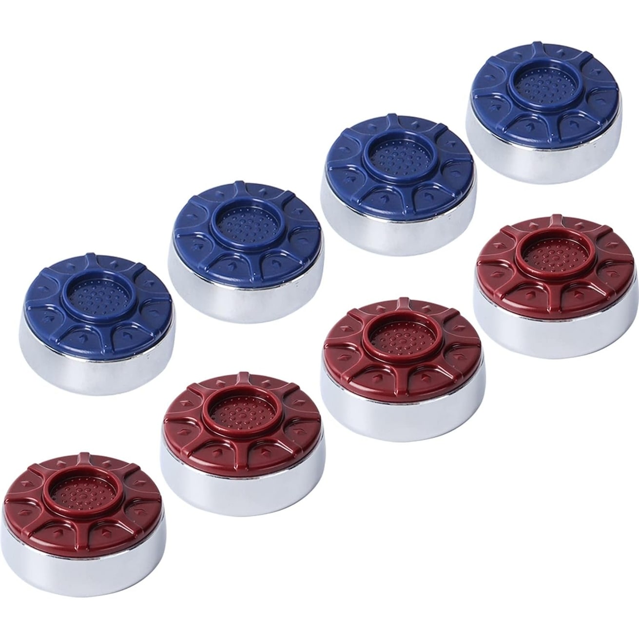 GSE™ (Set of 8) 2-5/16" (58mm) Shuffleboard Table Pucks. Shuffleboard Table Accessories