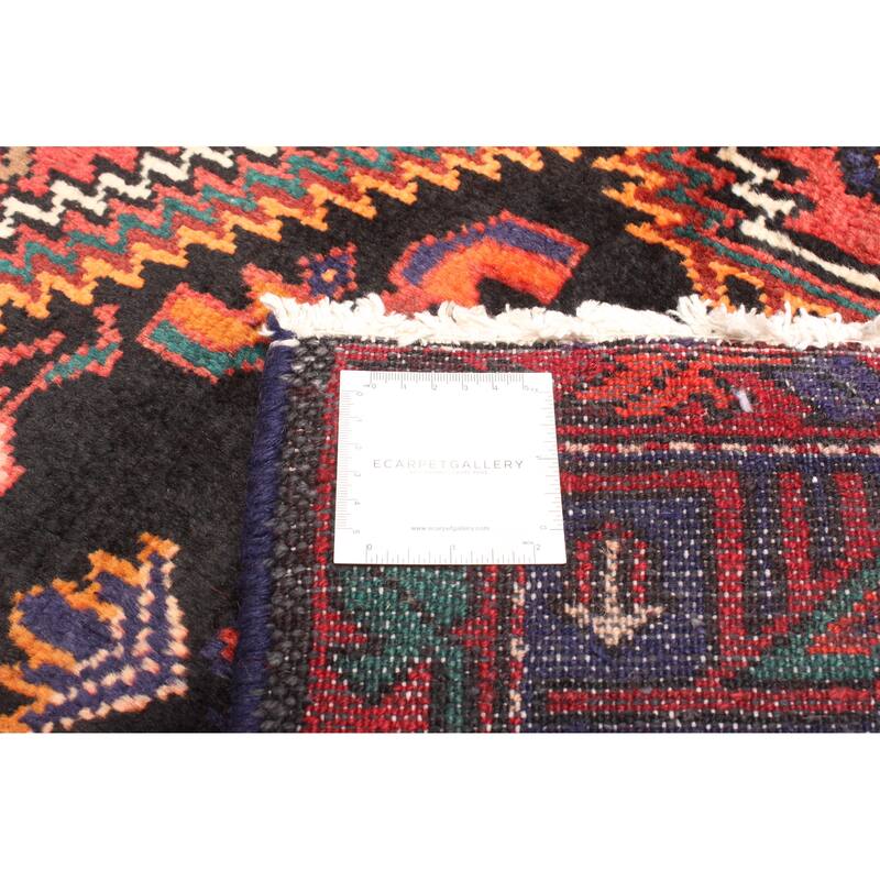 ECARPETGALLERY Hand-knotted Anadol Black Wool Rug - 4'7 x 7'10