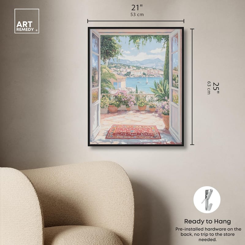 Room with a View Canvas by Art Remedy