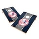 preview thumbnail 1 of 3, Vintage New York Yankees MLB Regulation 2x4 Cornhole Set Include Carry Case