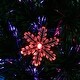 7 Foot Artificial Christmas Tree with Colorful Lights Decoration Tree