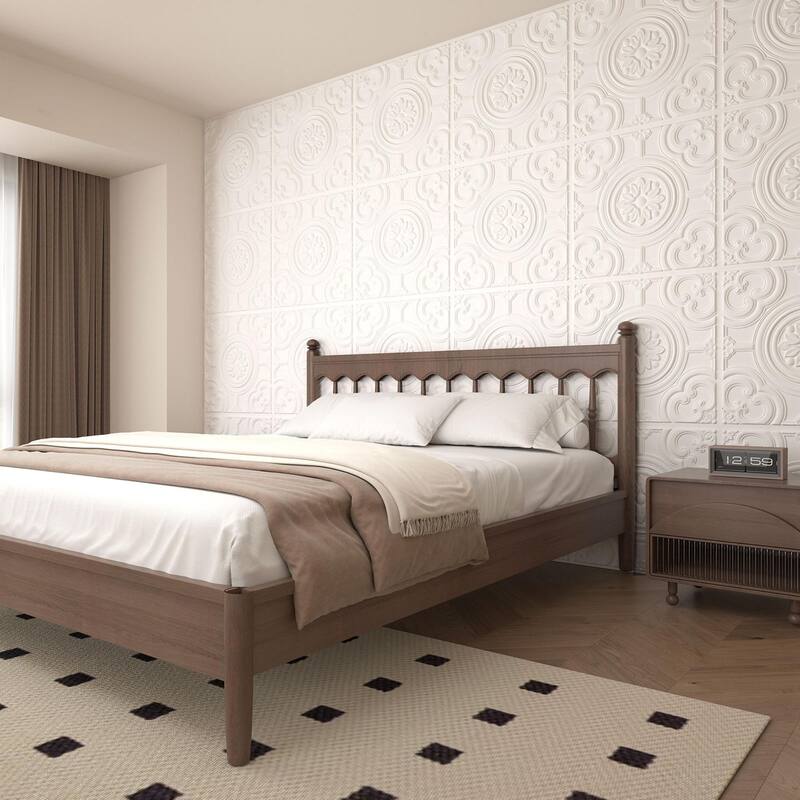 Atr3d 12 Pack 24"x24" 3D Wall Panel Ceiling Tiles Cover 48 Sq.Ft. for Home Decor