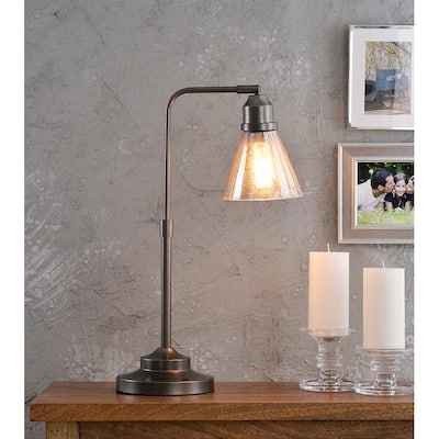 Levi 22-inch Desk Lamp - Warm Bronze