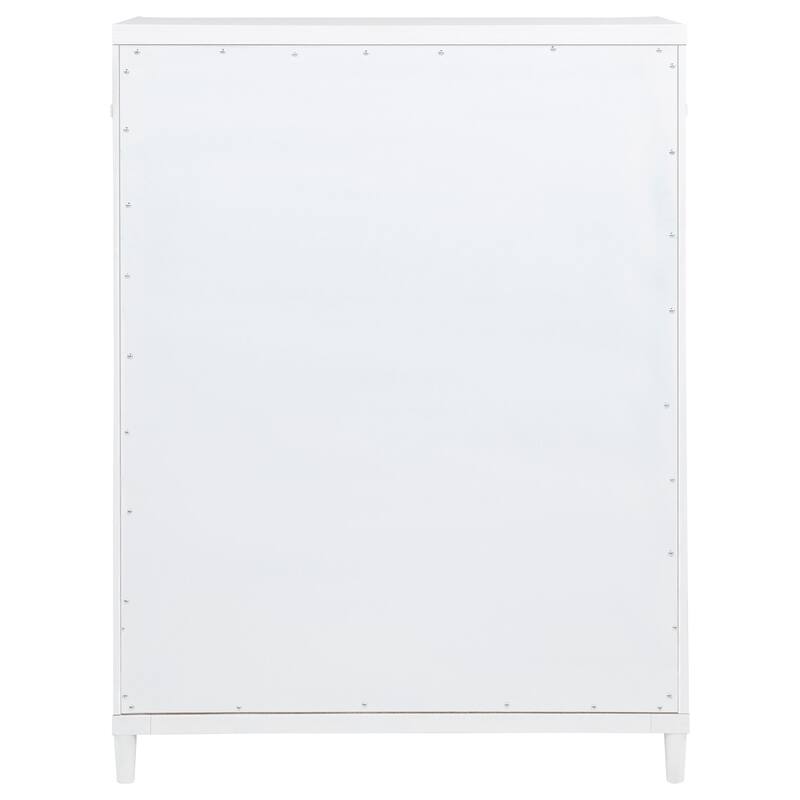 Gracemont 5-drawer Bedroom Chest of Drawers White