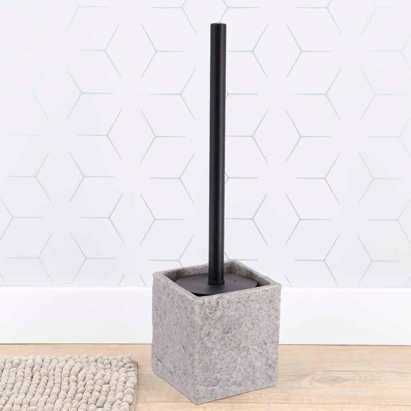 Collection Stone Effect Bath Accessory Set-4 pieces