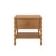 preview thumbnail 33 of 33, Max and Lily Jenny Lind Nightstand with 1 Drawer and Bottom Shelf