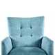 preview thumbnail 17 of 39, Aurora Modern Manual Recliner Set of 2 with Solid Wooden Legs
