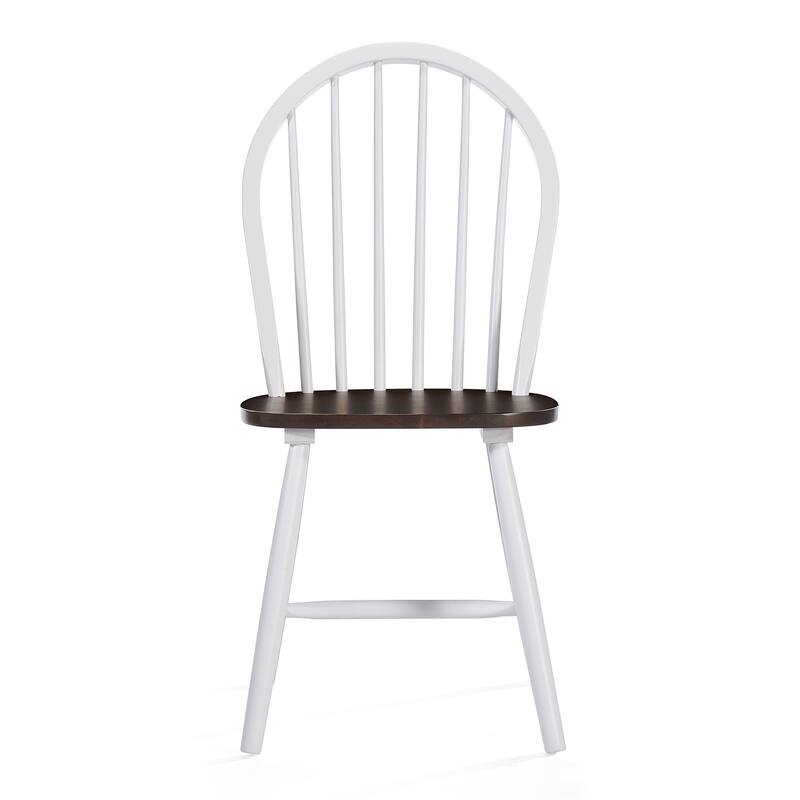 Declan Farmhouse High Back Spindle Dining Chairs (Set of 2) by Christopher Knight Home - 36"H