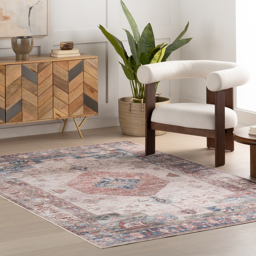 Nuloom Carolita SplashGuard Machine Washable Area Rug