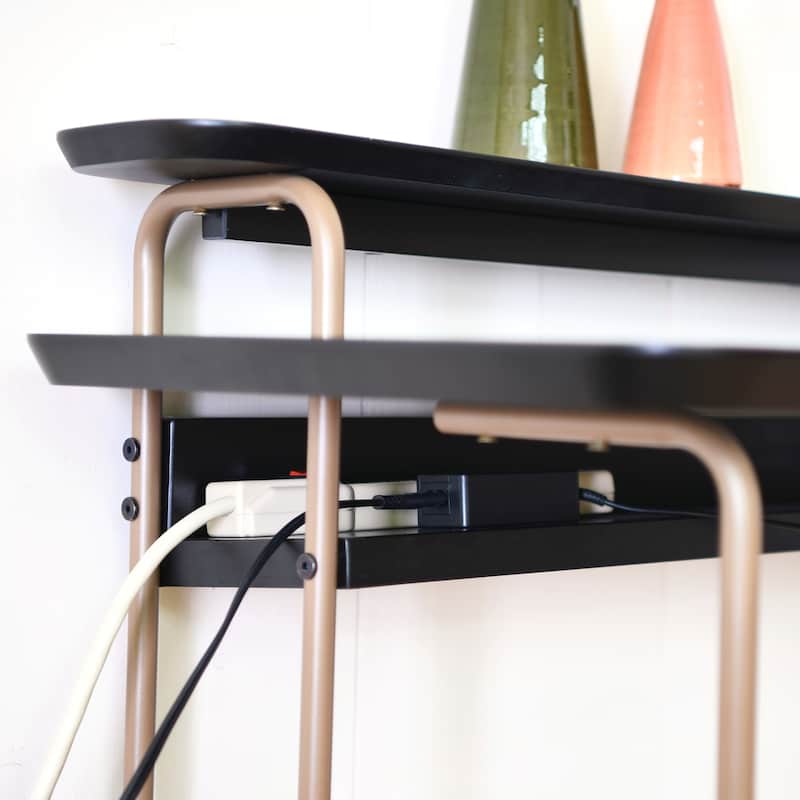 Computer Desk with Wood Veneer